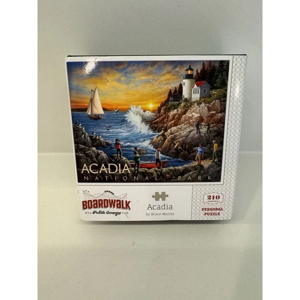Acadia National Park 210 Piece Jigsaw Puzzle Boardwalk New